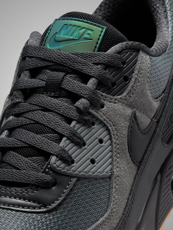 Nike Men\'s Air Max 90 Sneakers Shoes Smoke Gray Black IQ0580-084, Size 9 (New) main image 13